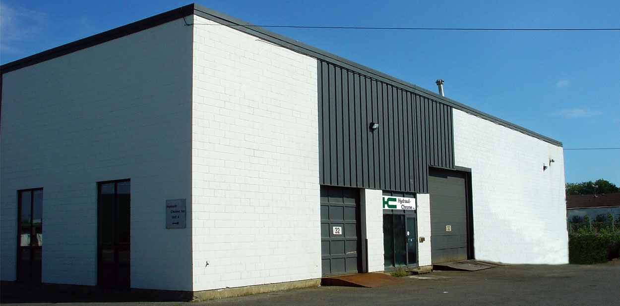 Front view of our facility